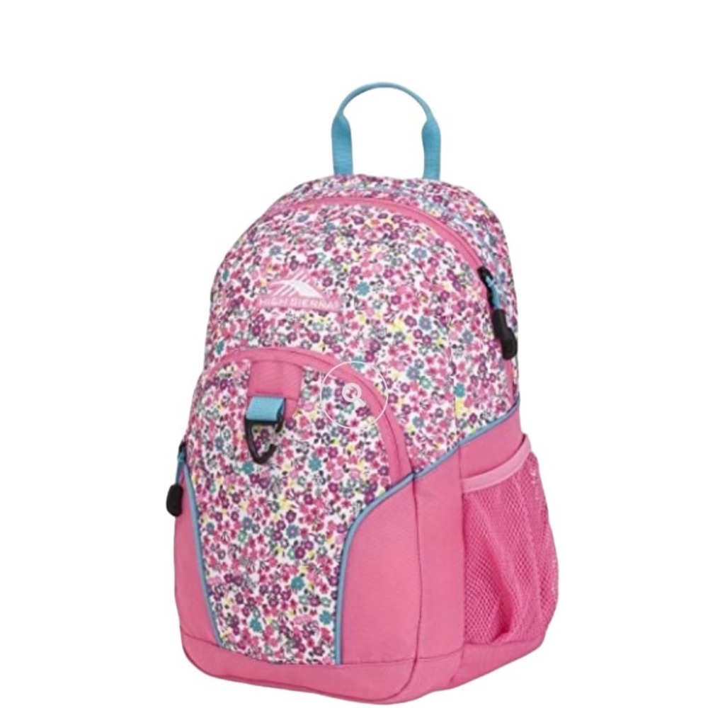 HIGH SIERRA Pink/Aqua Floral Backpack